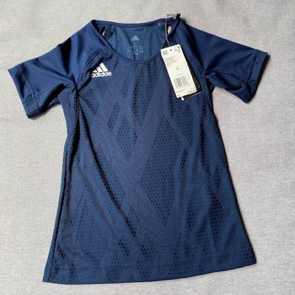 adidas unisex-child Quickset Jersey, Small - Picture 1 of 3